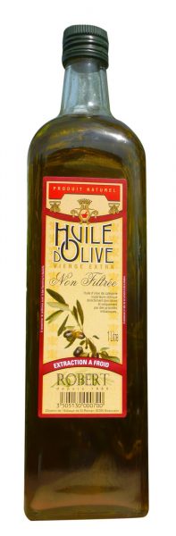 Huile d'olive vierge extra « non filtrée »